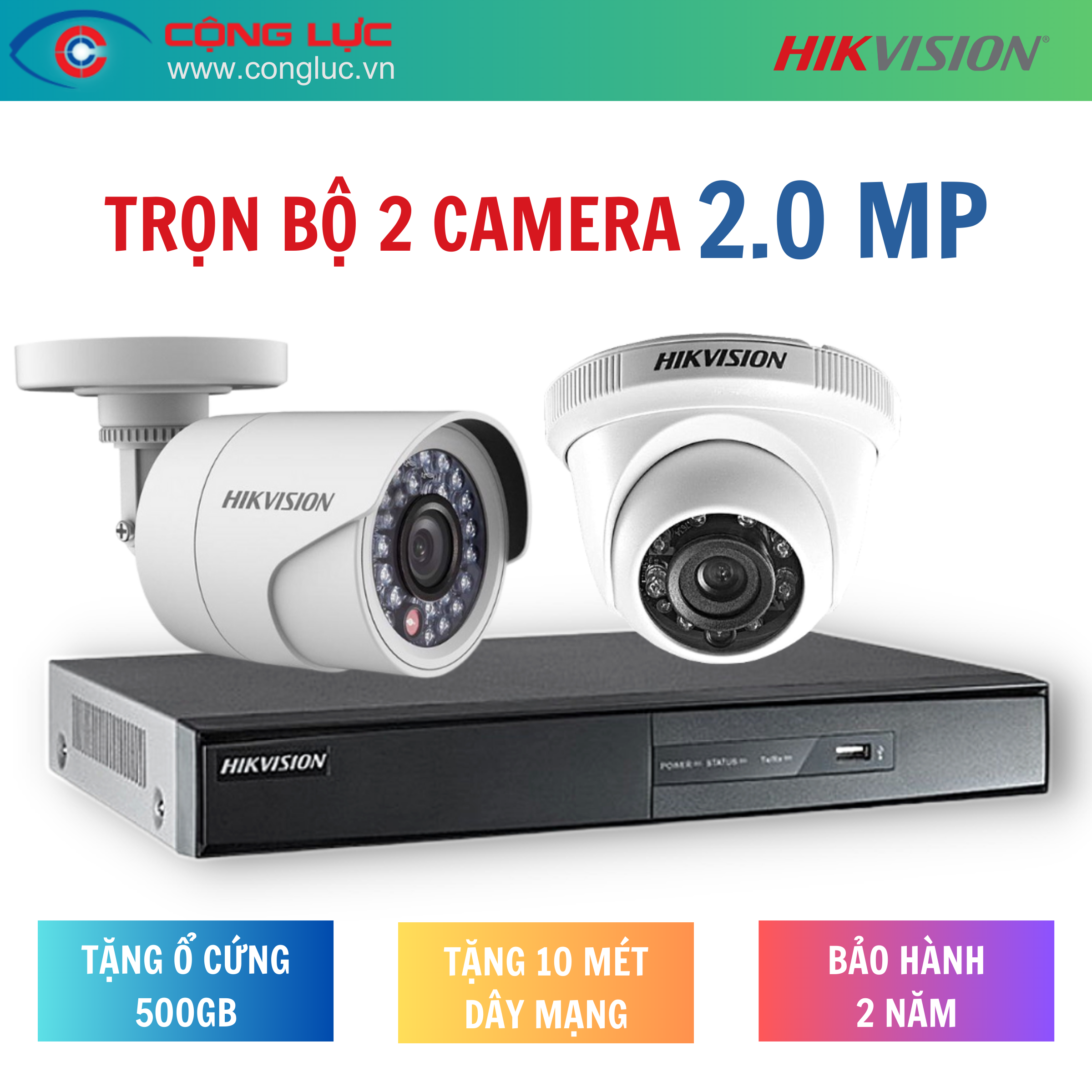 Lắp đặt camera Hikvision tại cửa hàng