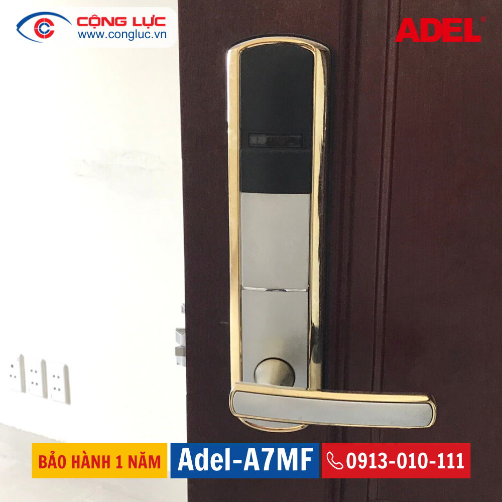 Khóa cửa từ khách sạn Adel A7MF