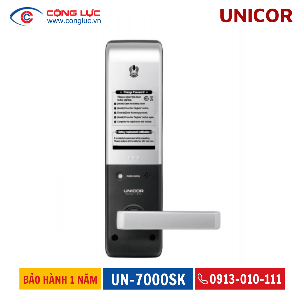 Khóa thẻ từ, mã số Unicor UN-7000SK