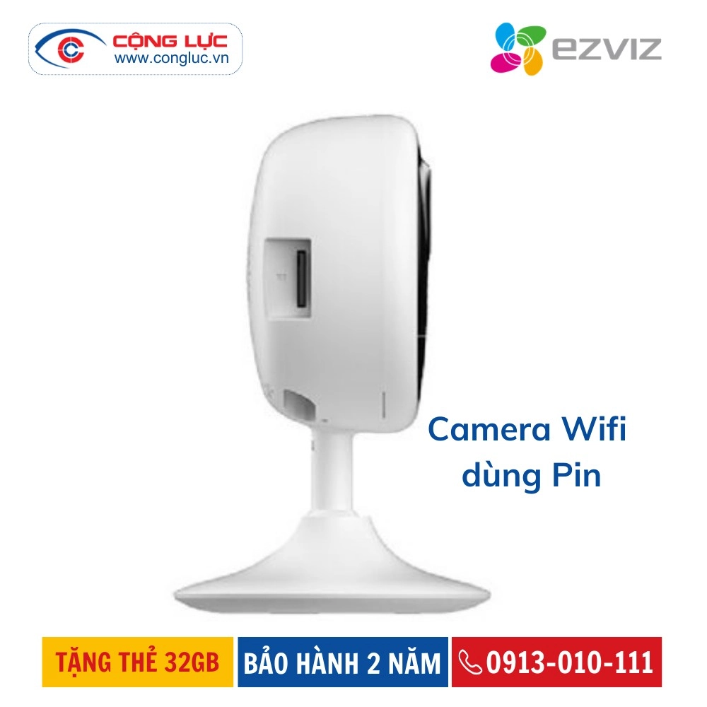 Camera Wifi Dùng Pin EZVIZ CB1 2MP