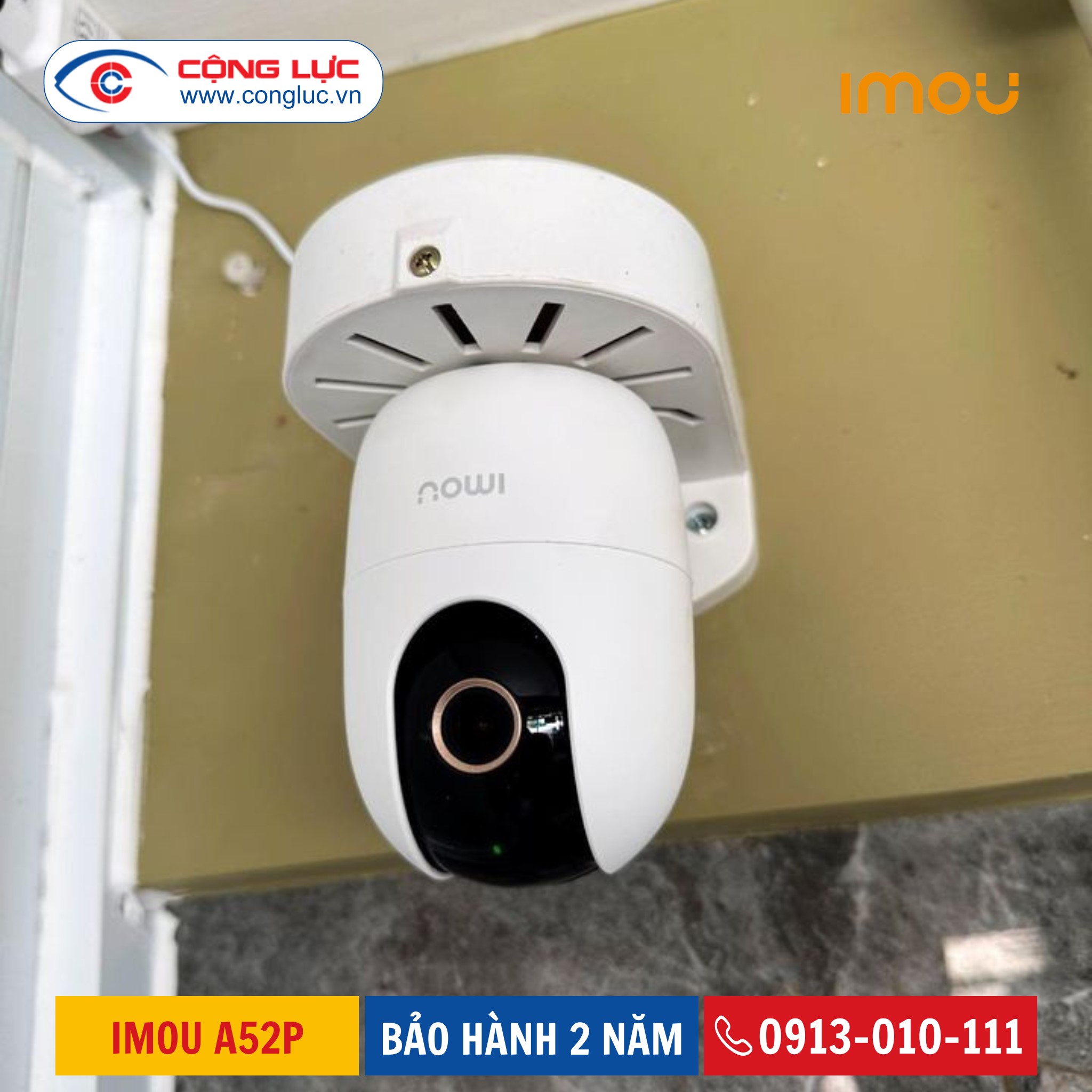 Camera IP Wifi IMOU IPC-A52P 5MP 3K