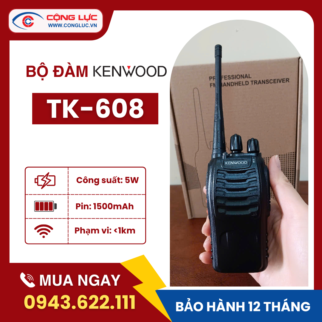 Bộ đàm Kenwood TK 608