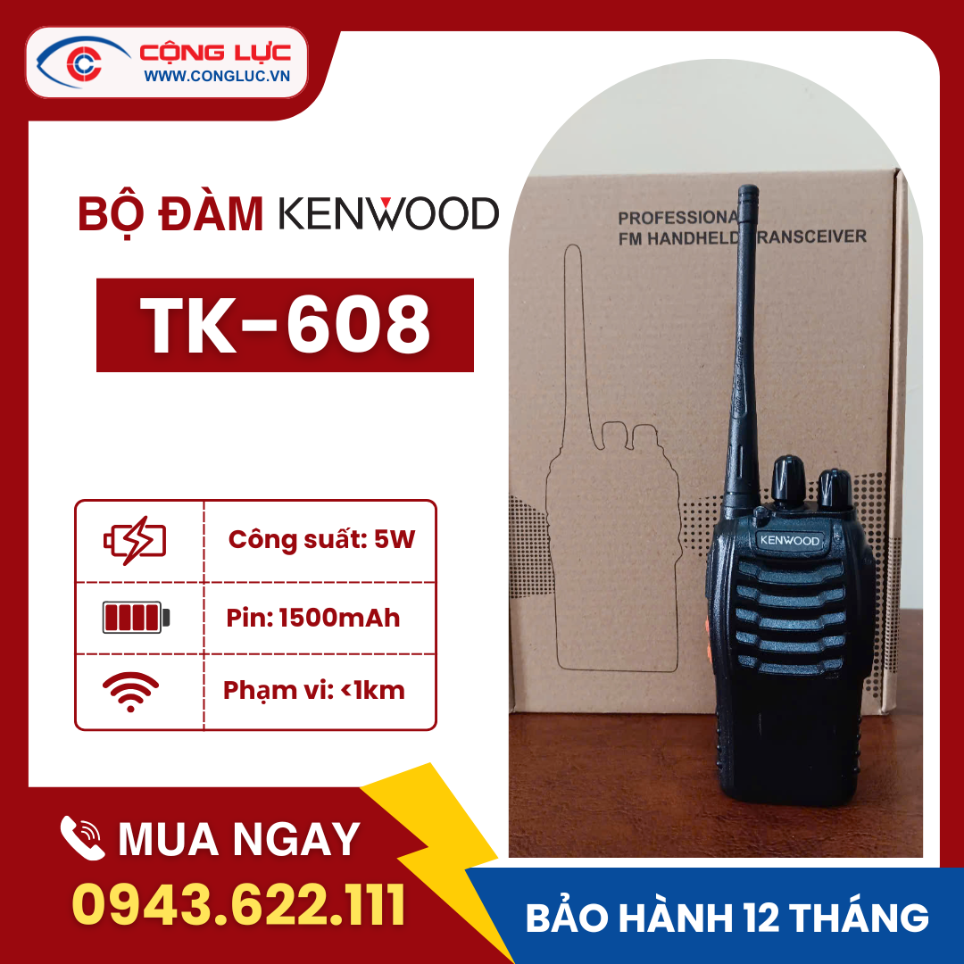 Bộ đàm Kenwood TK 608