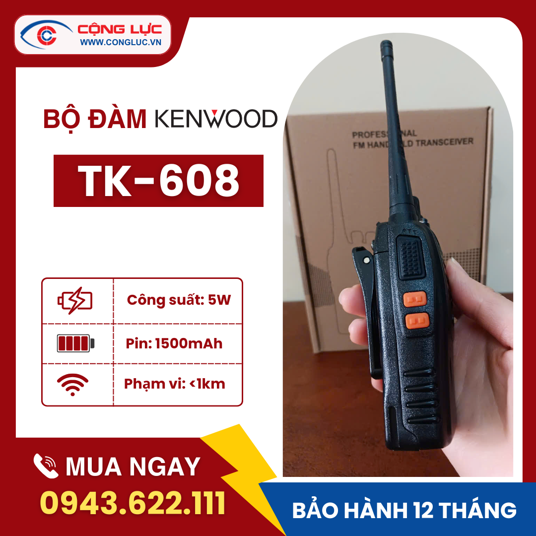 Bộ đàm Kenwood TK 608