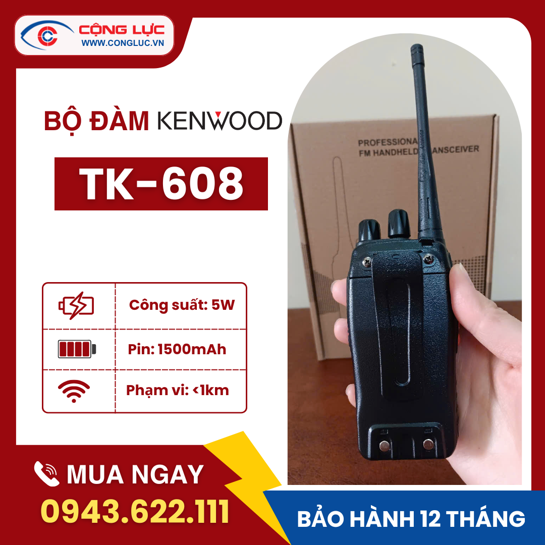 Bộ đàm Kenwood TK 608