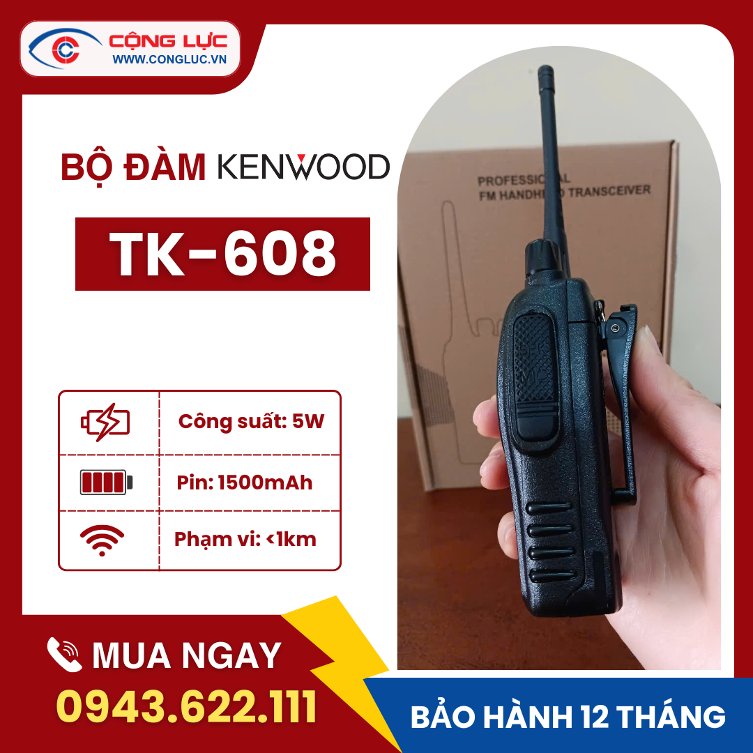 Bộ đàm Kenwood TK 608