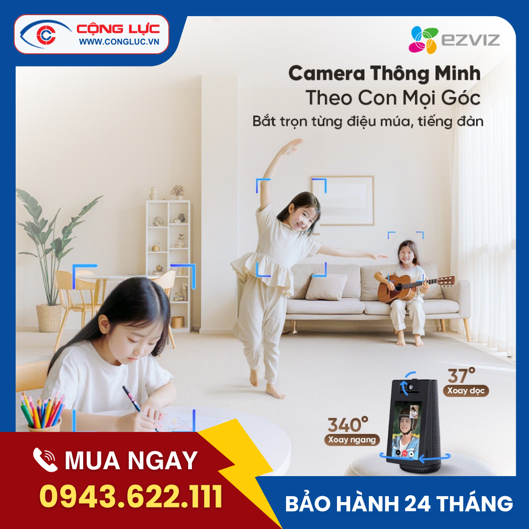 Camera Gọi Video Thông Minh Ezviz S10 2K+