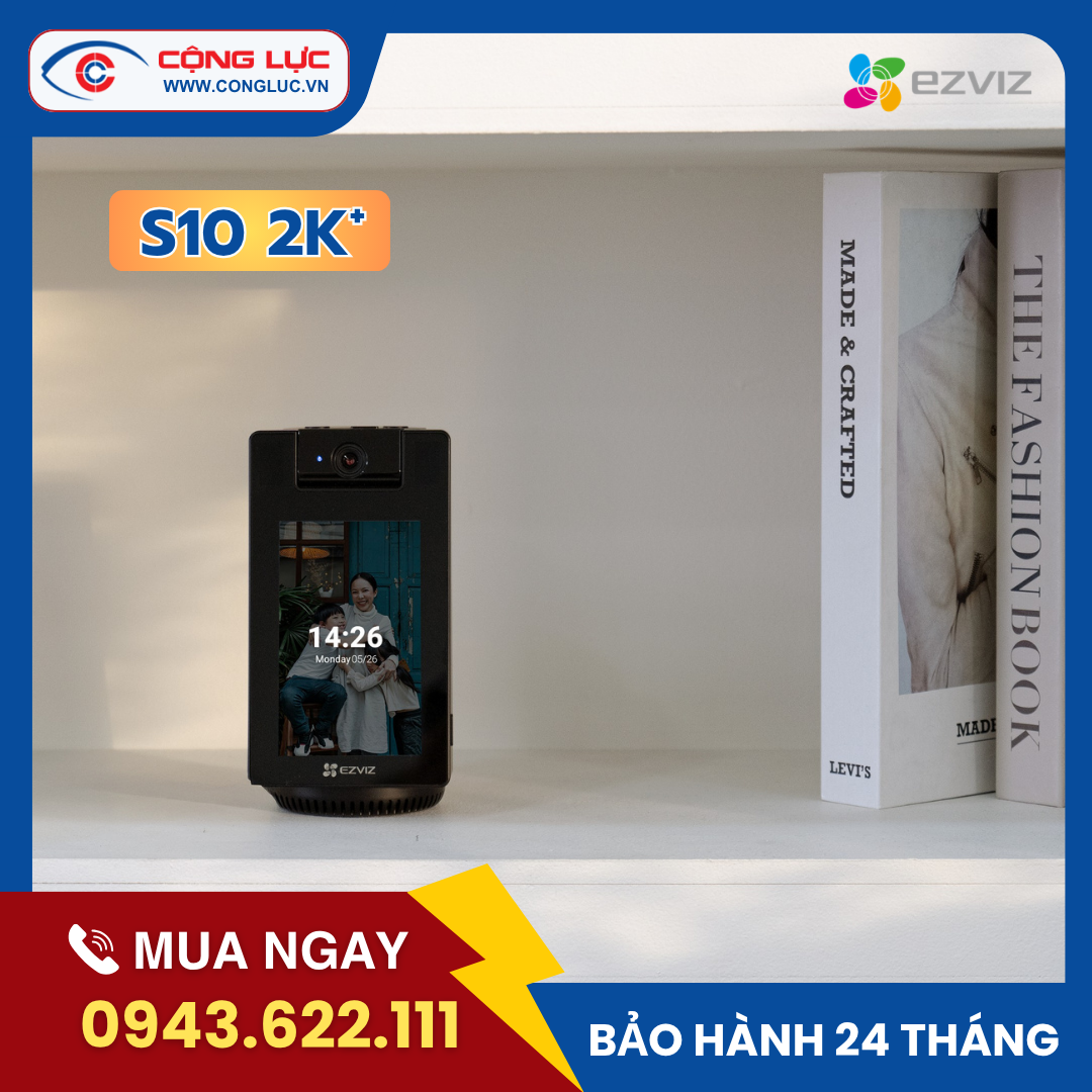 Camera Gọi Video Thông Minh Ezviz S10 2K+