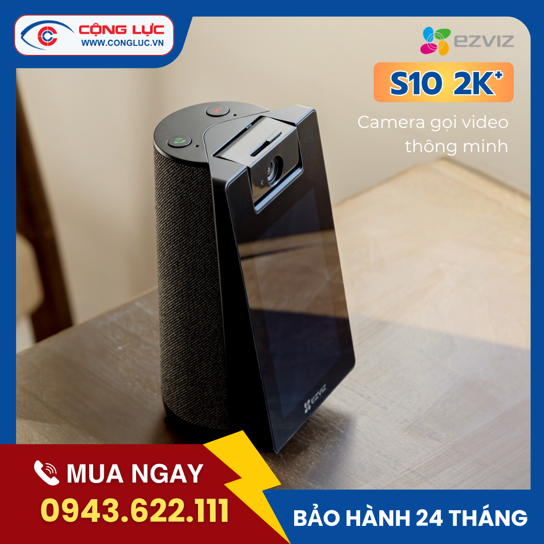 Camera Gọi Video Thông Minh Ezviz S10 2K+