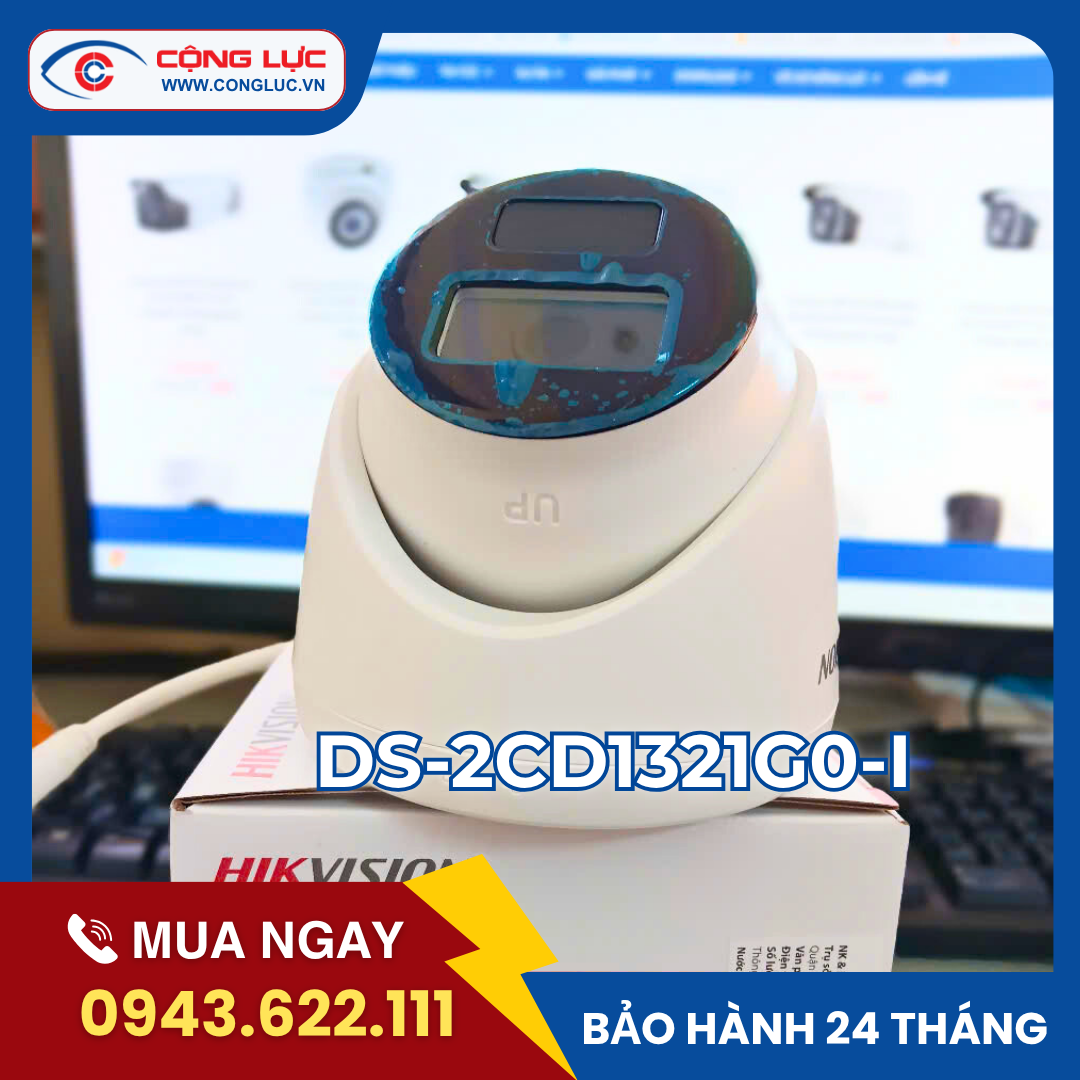 Camera IP 2MP bán cầu HIKVISION DS-2CD1321G0-I