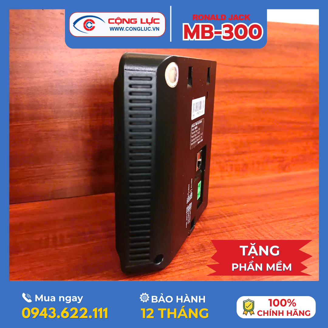 Máy Chấm Công Khuôn Mặt Ronald Jack MB-300