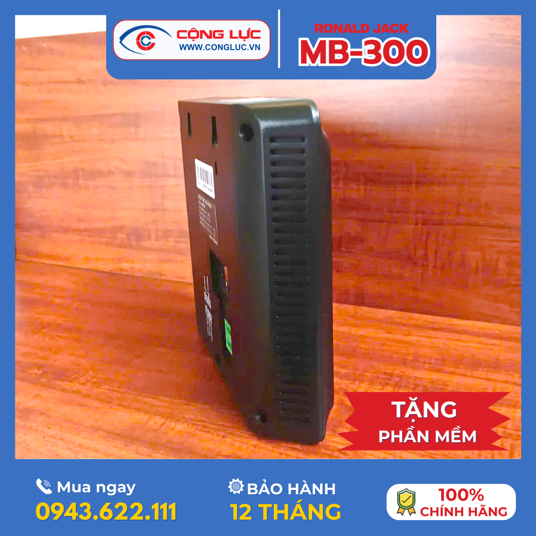 Máy Chấm Công Khuôn Mặt Ronald Jack MB-300