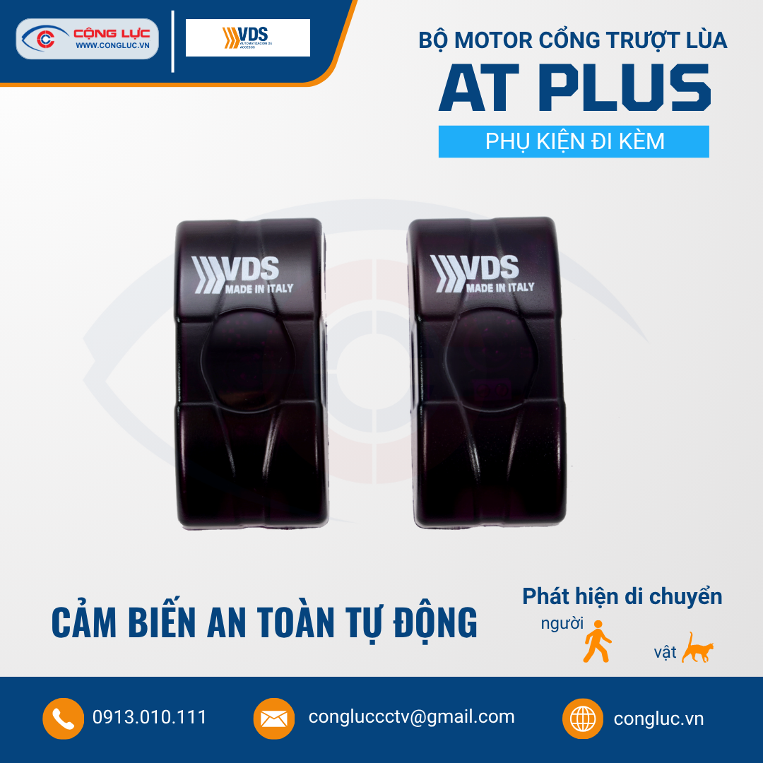 Bộ Motor Cổng Lùa Tự Động VDS AT PLUS