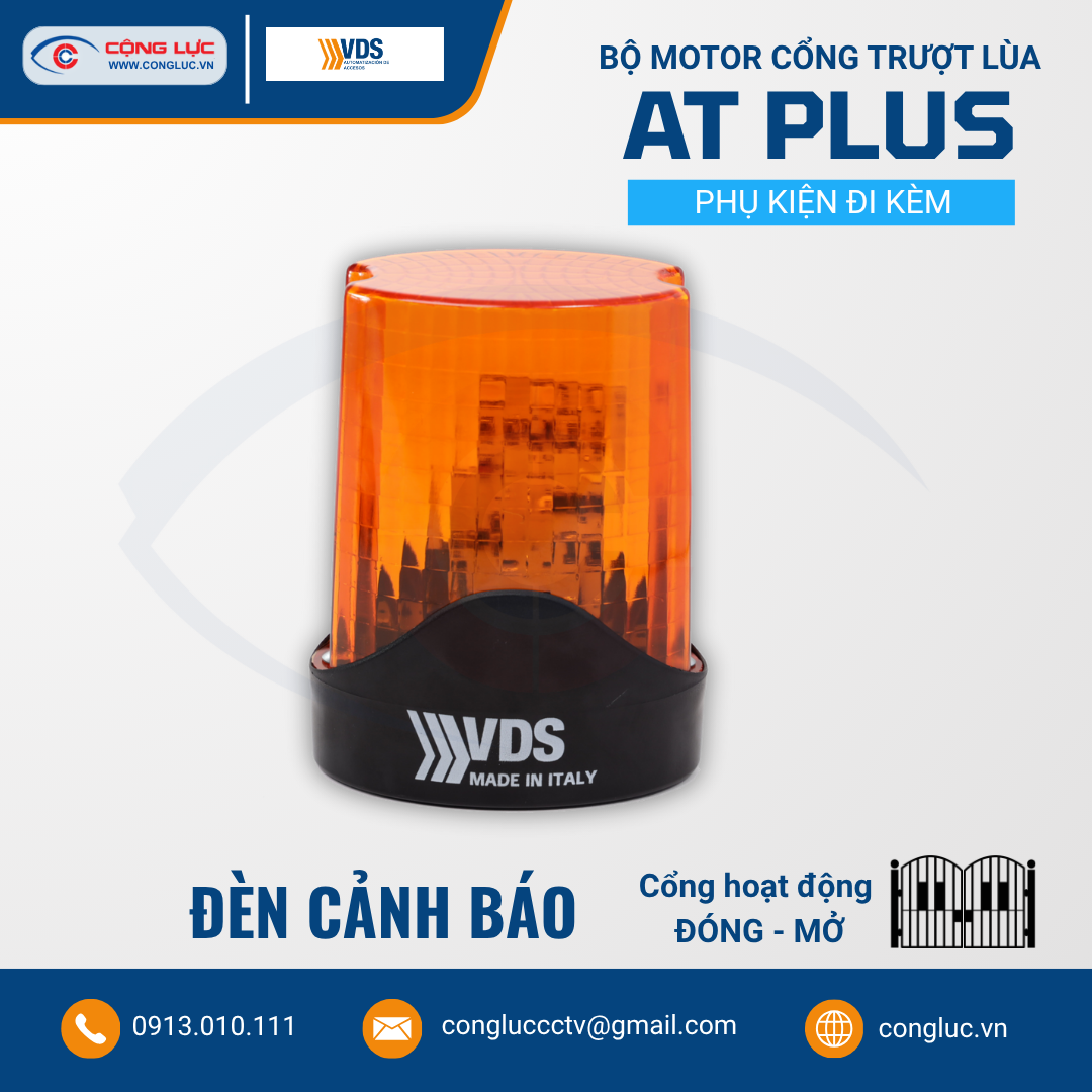 Bộ Motor Cổng Lùa Tự Động VDS AT PLUS