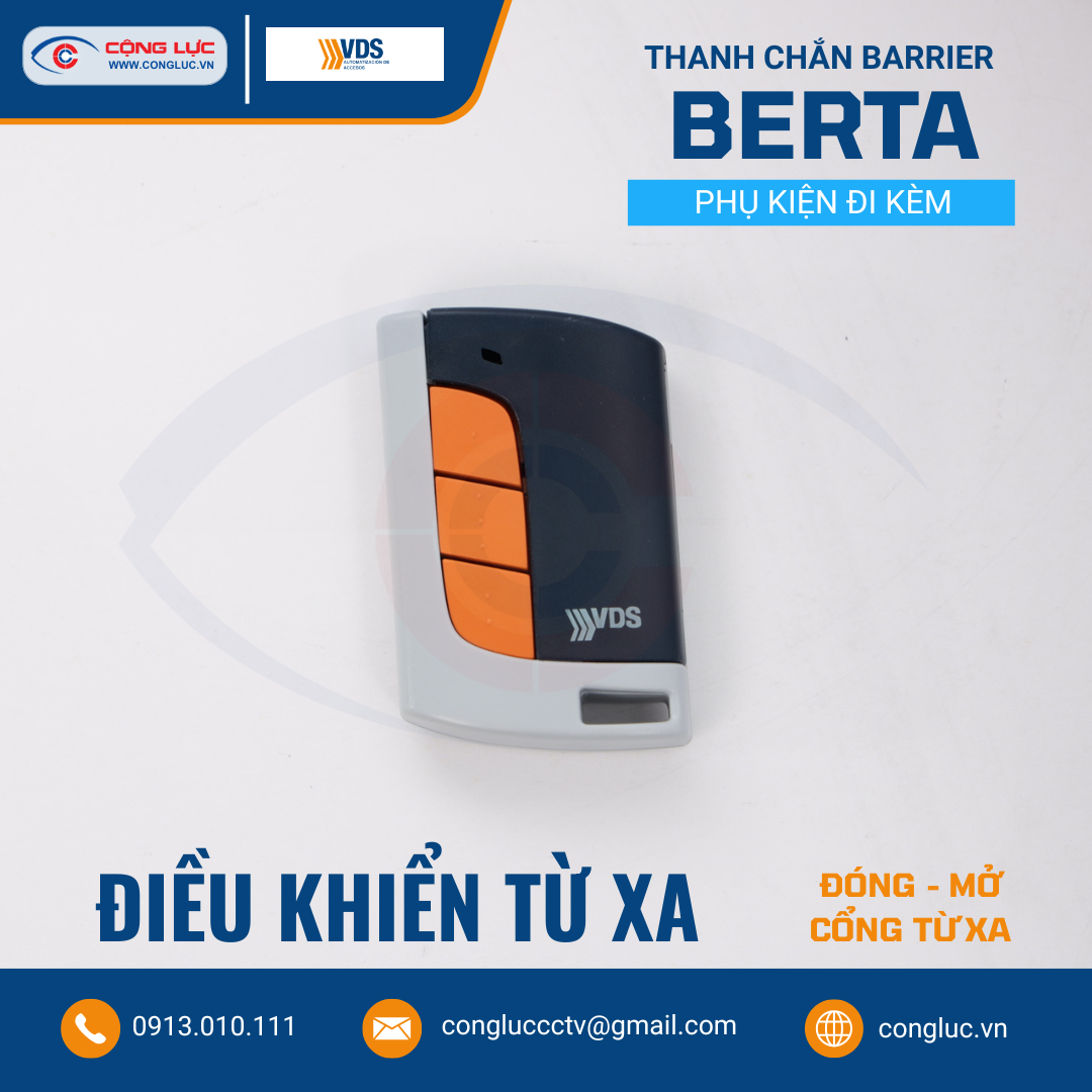 Thanh Chắn Barrier BERTA - Tự Động Hoá Cho Rào Chắn Đường Bộ