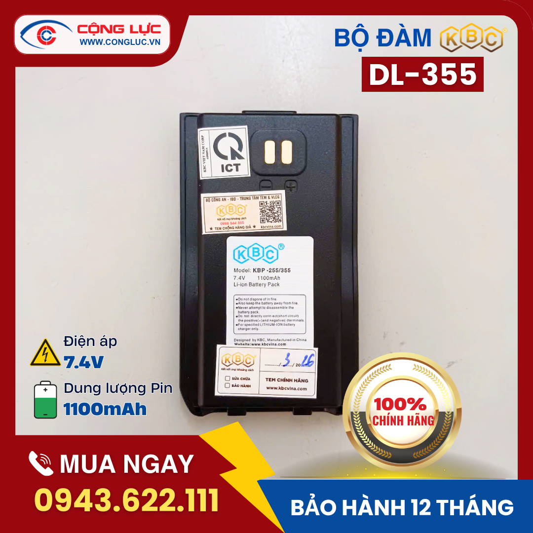 Máy Bộ Đàm KBC DL-355
