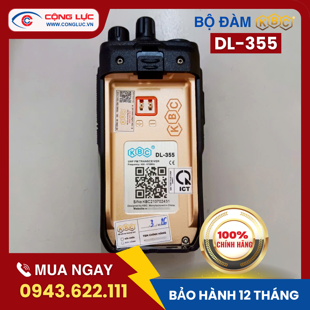Máy Bộ Đàm KBC DL-355