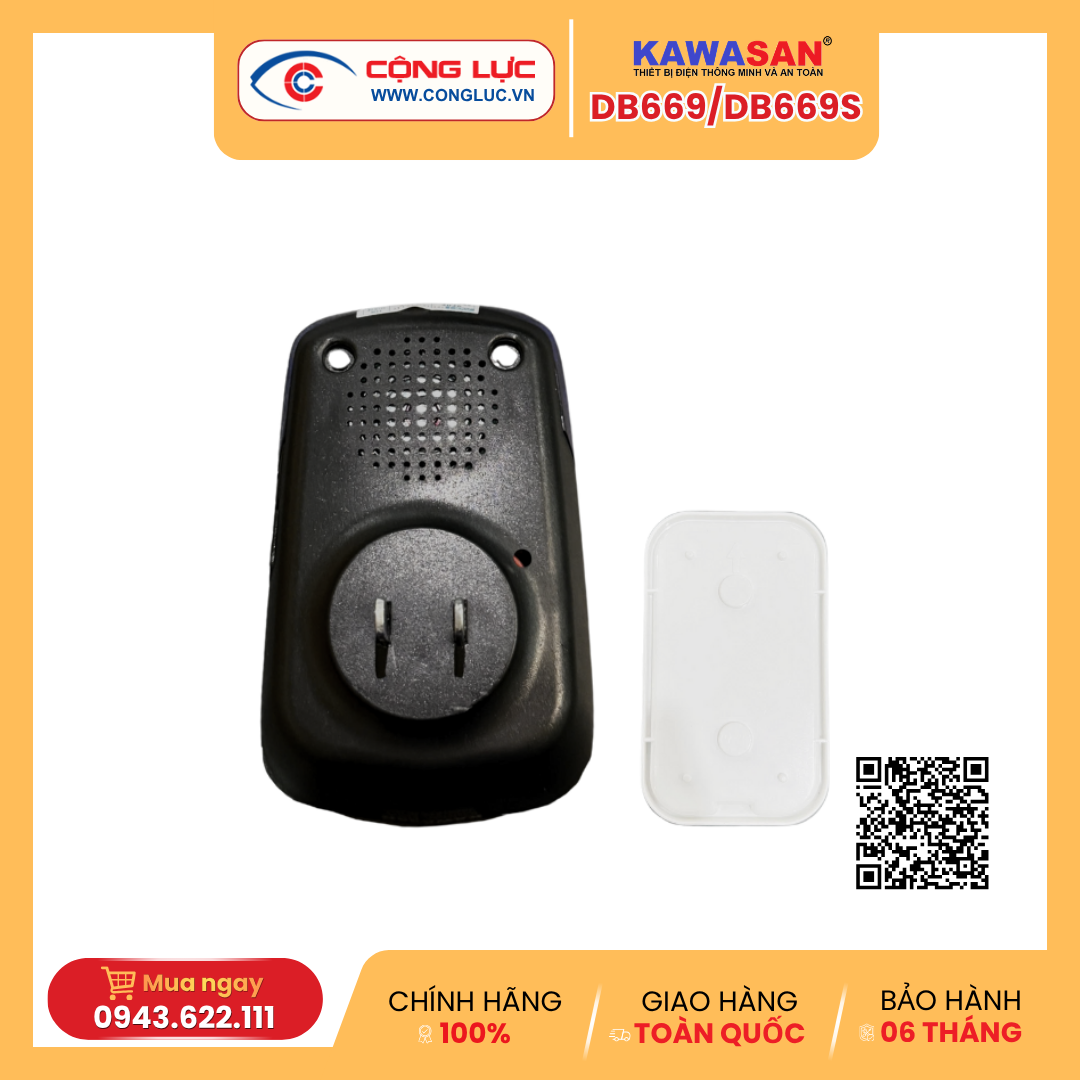 Chuông cửa không dây Kawasan DB669/DB669S