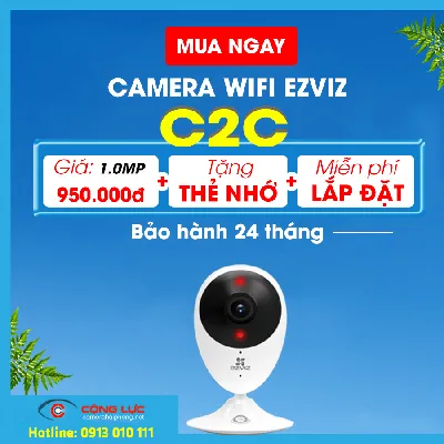 Camera Wifi EZVIZ C2C 720P