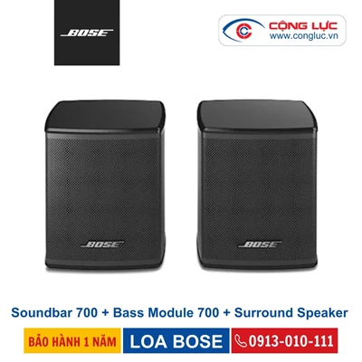 Soundbar 700 + Bass Module 700 + Surround Speaker