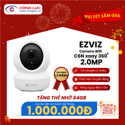 Camera Wifi Ezviz CS-C6N 2MP