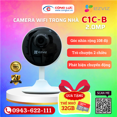 Camera Wifi Ezviz C1C-B 2MP