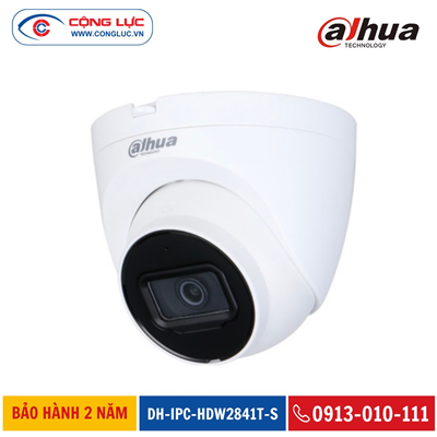 Camera IP Dahua 8MP DH-IPC-HDW2841T-S Hồng Ngoại 30 Mét