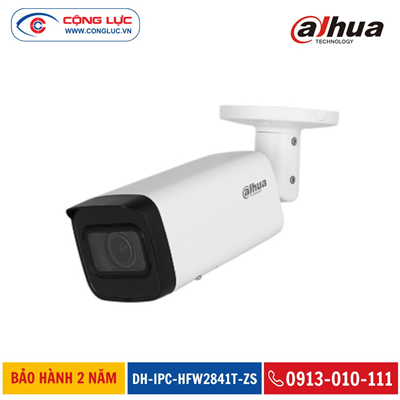 Camera IP Dahua 8MP DH-IPC-HFW2841T-ZS Hồng Ngoại 60 Mét