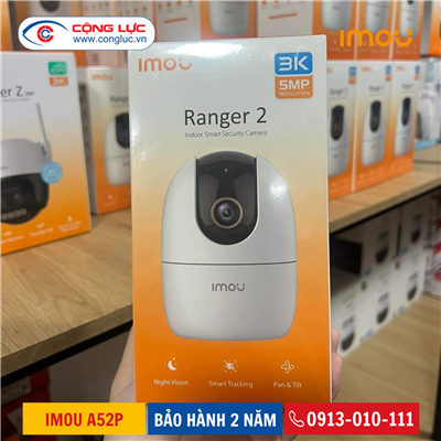 Camera IP Wifi IMOU IPC-A52P 5MP 3K