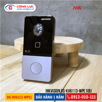 Camera Chuông Cửa IP Không Dây HIKVISION DS-KV6113-WPE1(C)