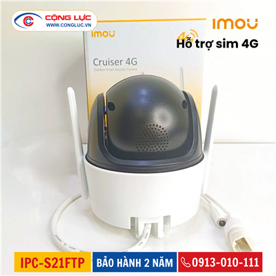 Camera IMOU Dùng Sim 4G IPC-S21FTP 2 Megapixel