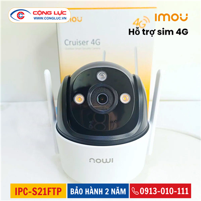 Camera IMOU Dùng Sim 4G IPC-S21FTP 2 Megapixel