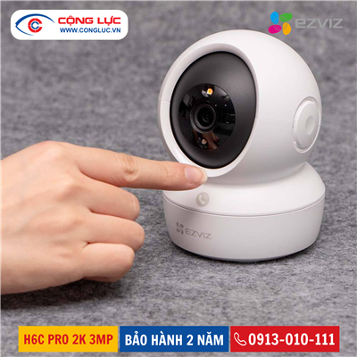 Camera Wifi Trong Nhà Ezviz H6C Pro 2K 3MP