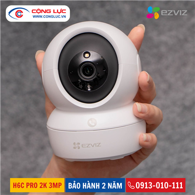 Camera Wifi Trong Nhà Ezviz H6C Pro 2K 3MP