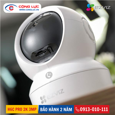 Camera Wifi Trong Nhà Ezviz H6C Pro 2K 3MP