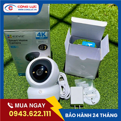 Camera Trong Nhà Ezviz H6C G1 4K 8MP 