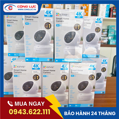 Camera Trong Nhà Ezviz H6C G1 4K 8MP 