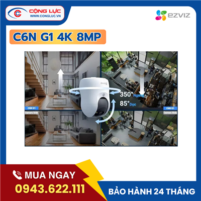 Camera Trong Nhà Ezviz C6N G1 4K 8MP