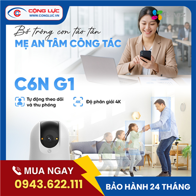 Camera Trong Nhà Ezviz C6N G1 4K 8MP