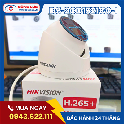 Camera IP 2MP bán cầu HIKVISION DS-2CD1321G0-I