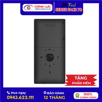 Máy Chấm Công Khuôn Mặt Và Thẻ ZKTeco SenseFace 7B