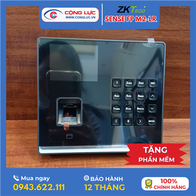Máy Chấm Công Vân Tay ZKTeco SenseFP M2-LR