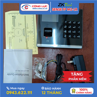 Máy Chấm Công Vân Tay ZKTeco SenseFP M2-LR
