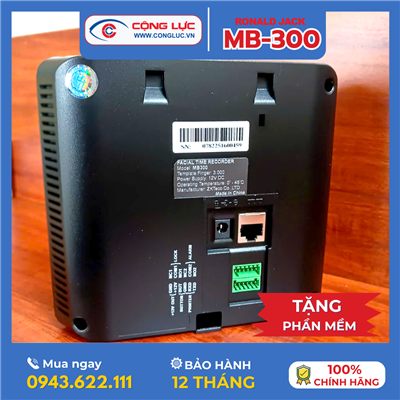 Máy Chấm Công Khuôn Mặt Ronald Jack MB-300