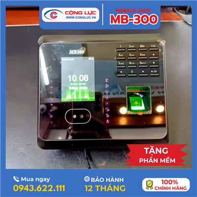 Máy Chấm Công Khuôn Mặt Ronald Jack MB-300