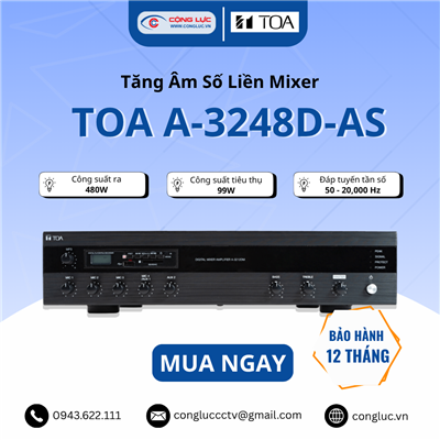 Tăng Âm Số Liền Mixer: A-3248D-AS