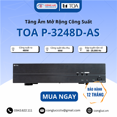 Tăng Âm Mở Rộng Công Suất: P-3248D-AS