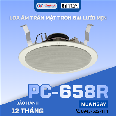 Loa âm trần 6W TOA PC-658R