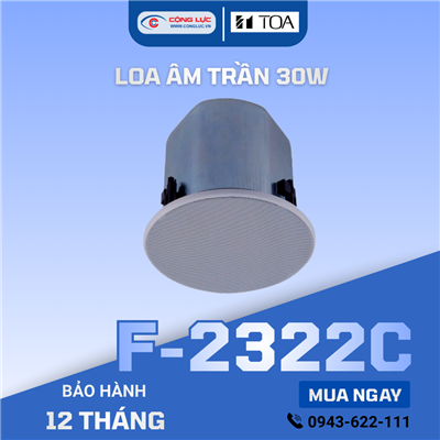 Loa âm trần Toa F-2322C