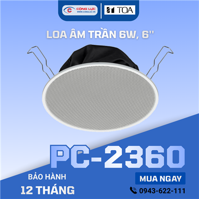 Loa gắn trần Toa PC-2360